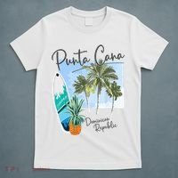 Punta Cana Vacation Punta Cana Souvenirs Dominican Republic T-Shirt thumb 5