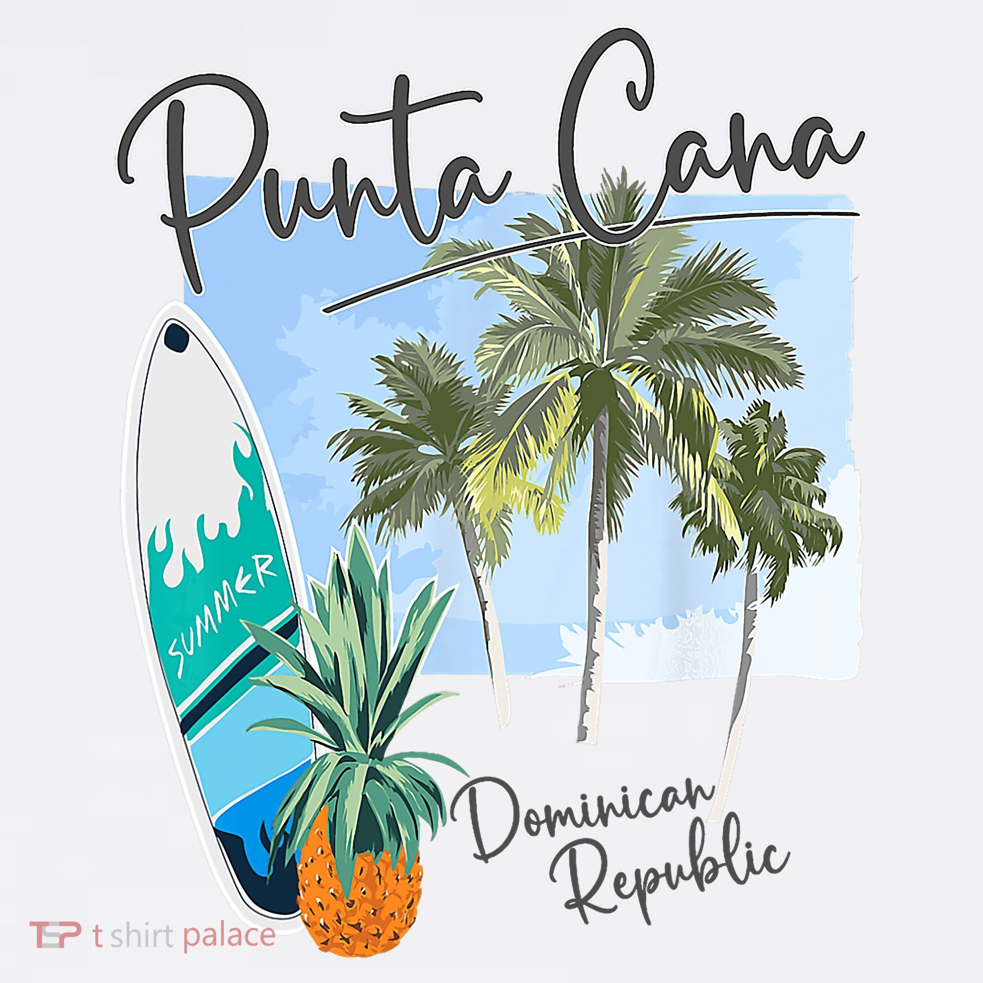 Punta Cana Vacation Punta Cana Souvenirs Dominican Republic T-Shirt