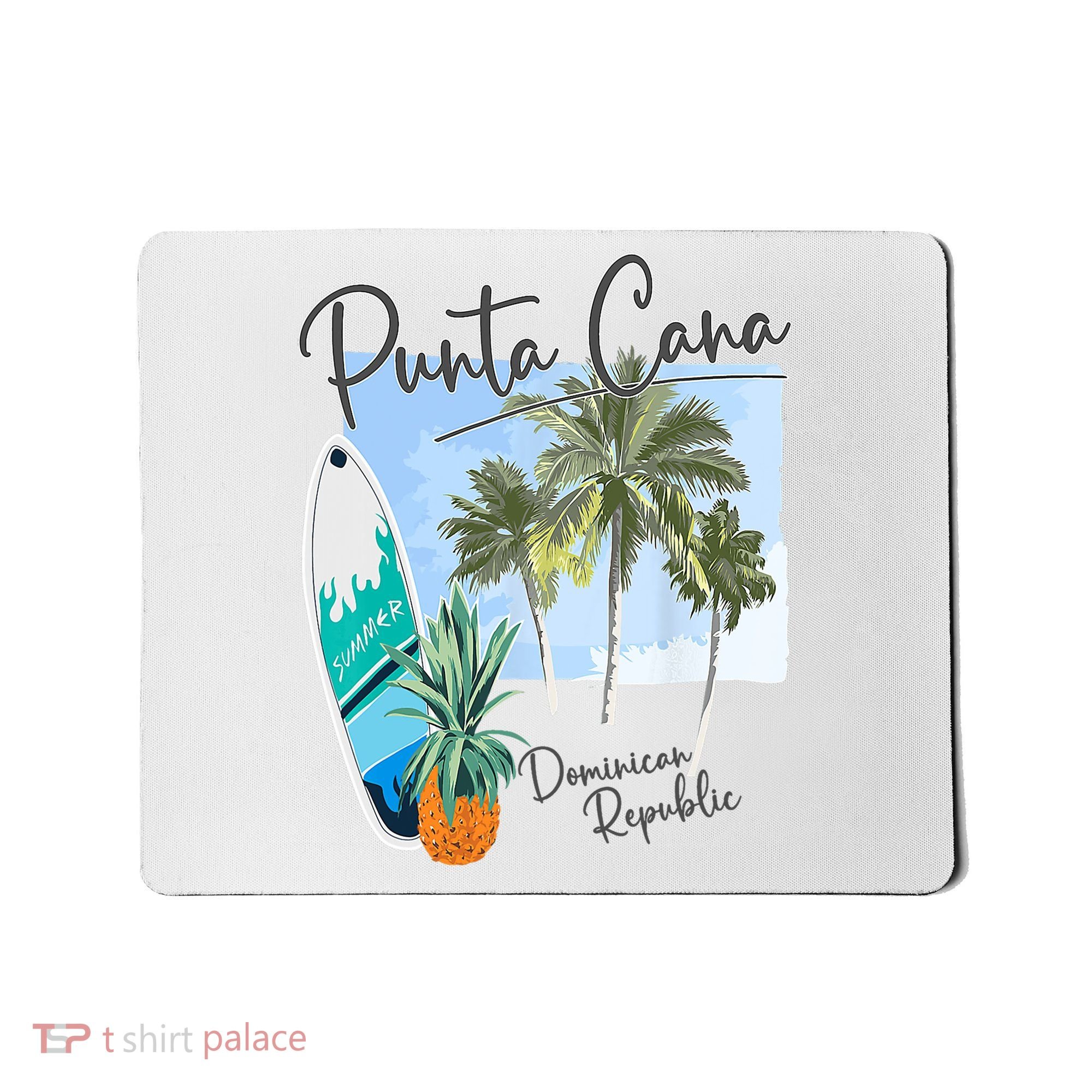 Punta Cana Vacation Punta Cana Souvenirs Dominican Republic Mousepad