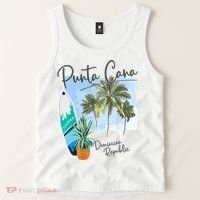 Punta Cana Vacation Punta Cana Souvenirs Dominican Republic Tank Top thumb 2