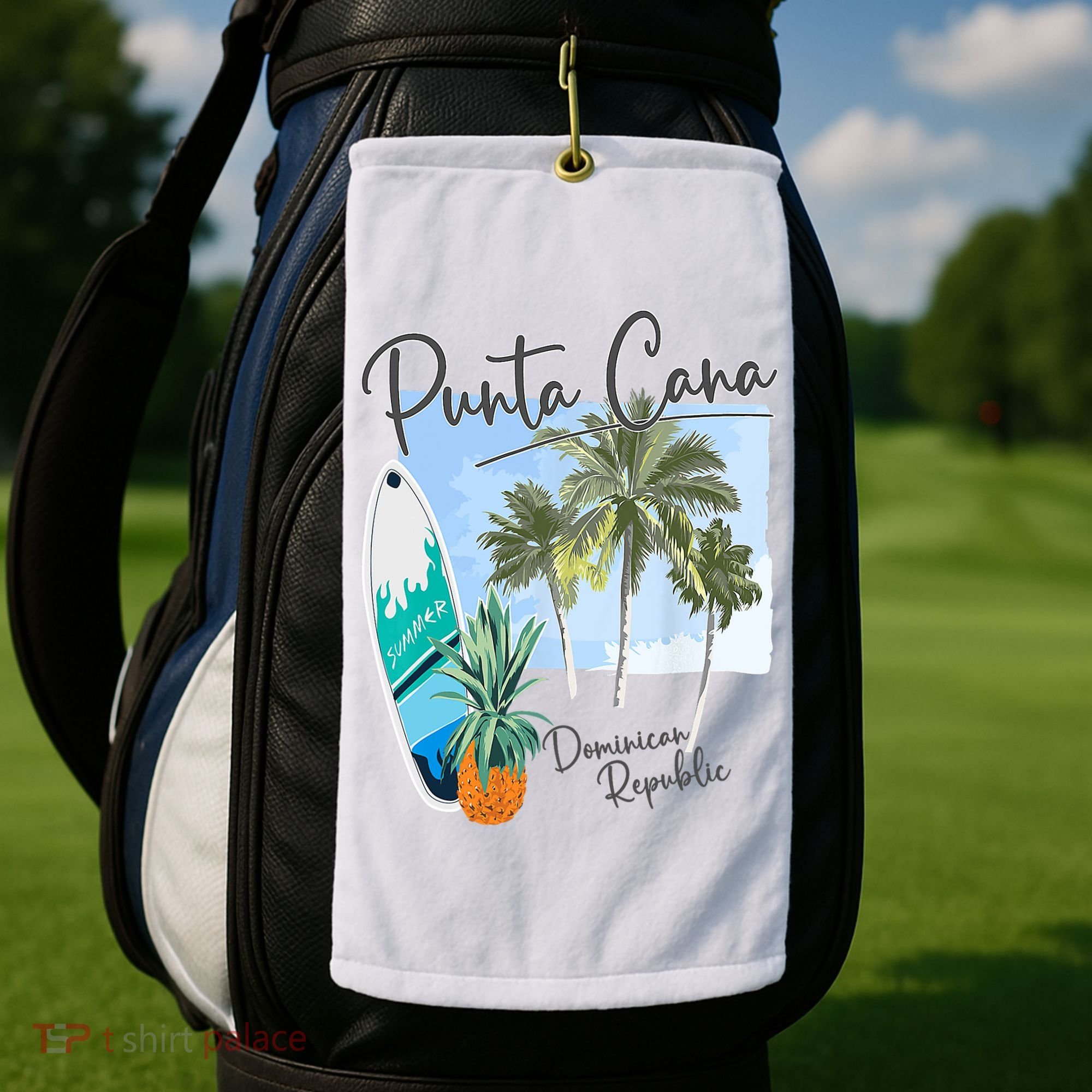 Punta Cana Vacation Punta Cana Souvenirs Dominican Republic Golf Towel