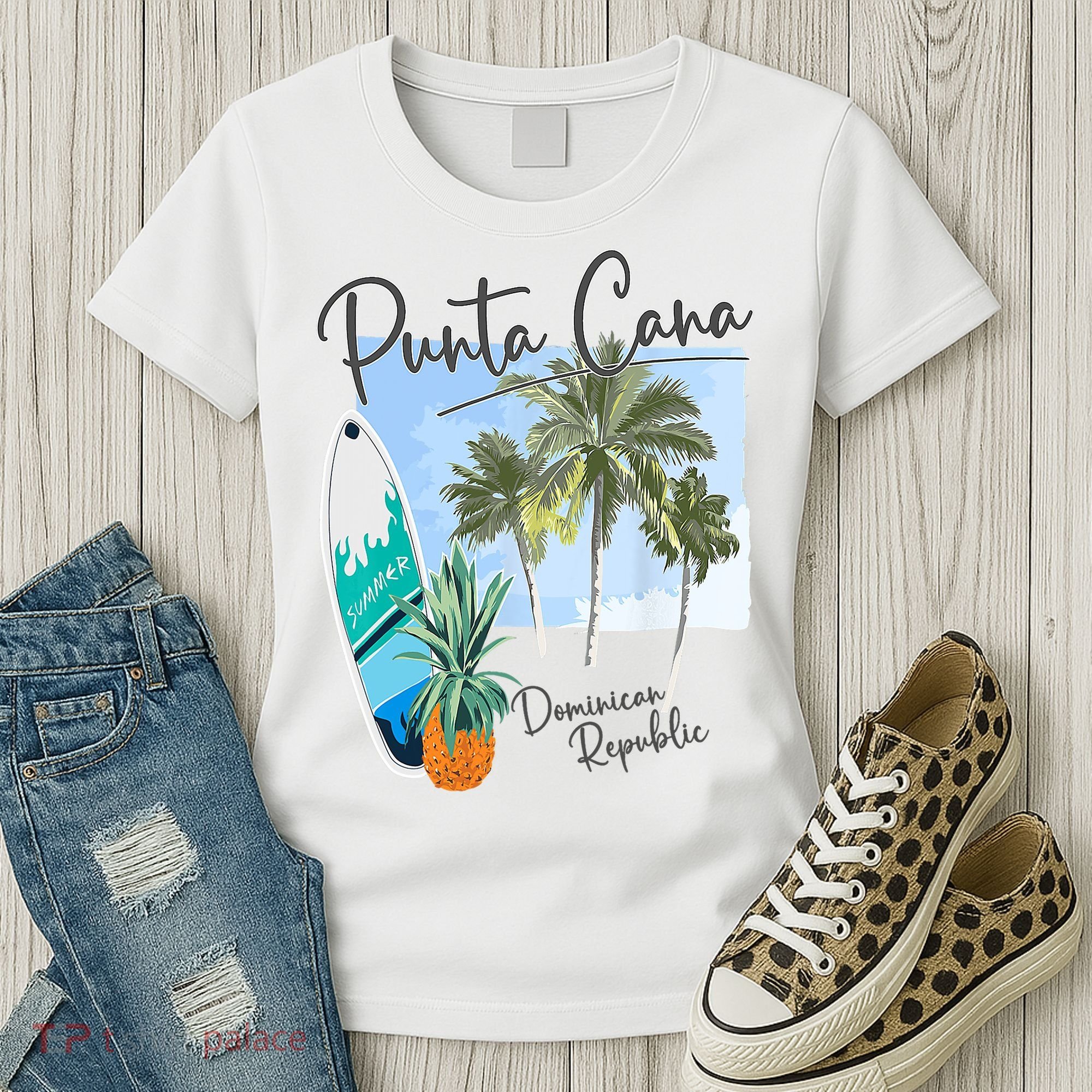 Punta Cana Vacation Punta Cana Souvenirs Dominican Republic Women's T-Shirt