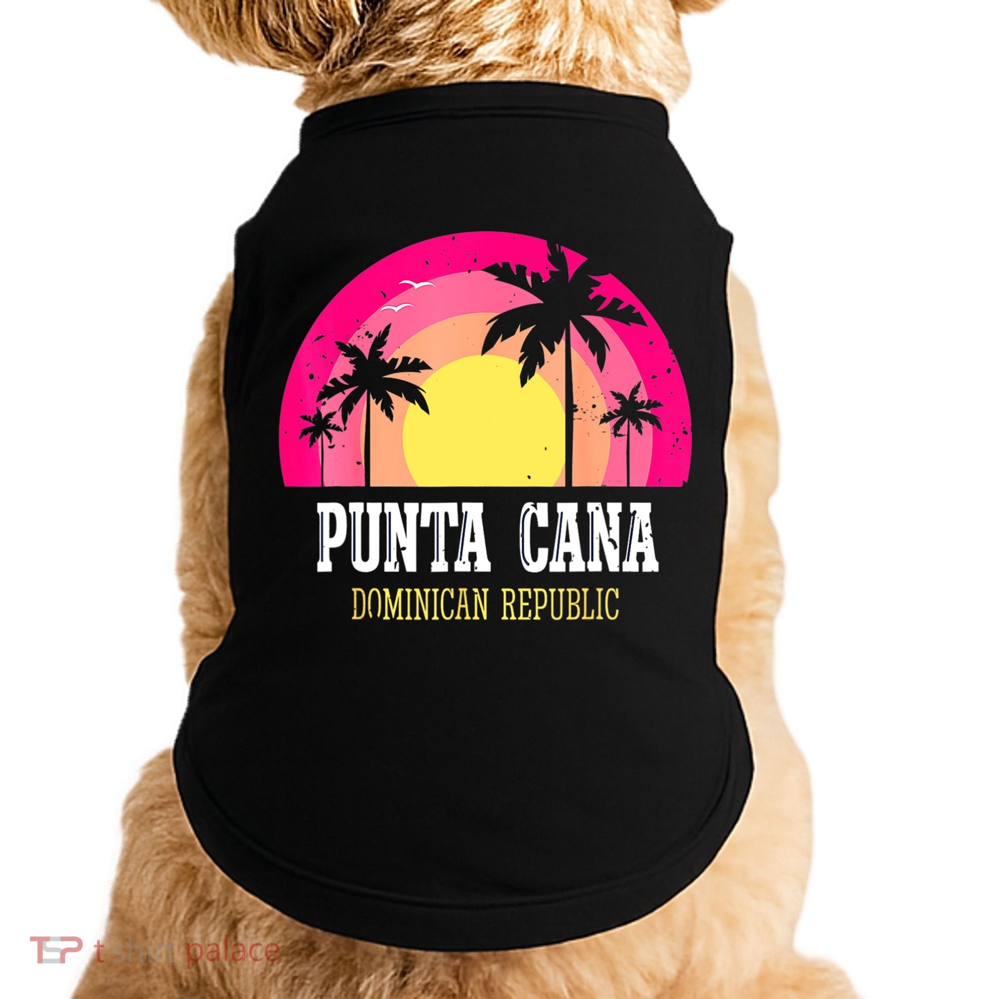 Punta Cana Vacation, Punta Cana Souvenirs Dominican Republic Doggie Tank