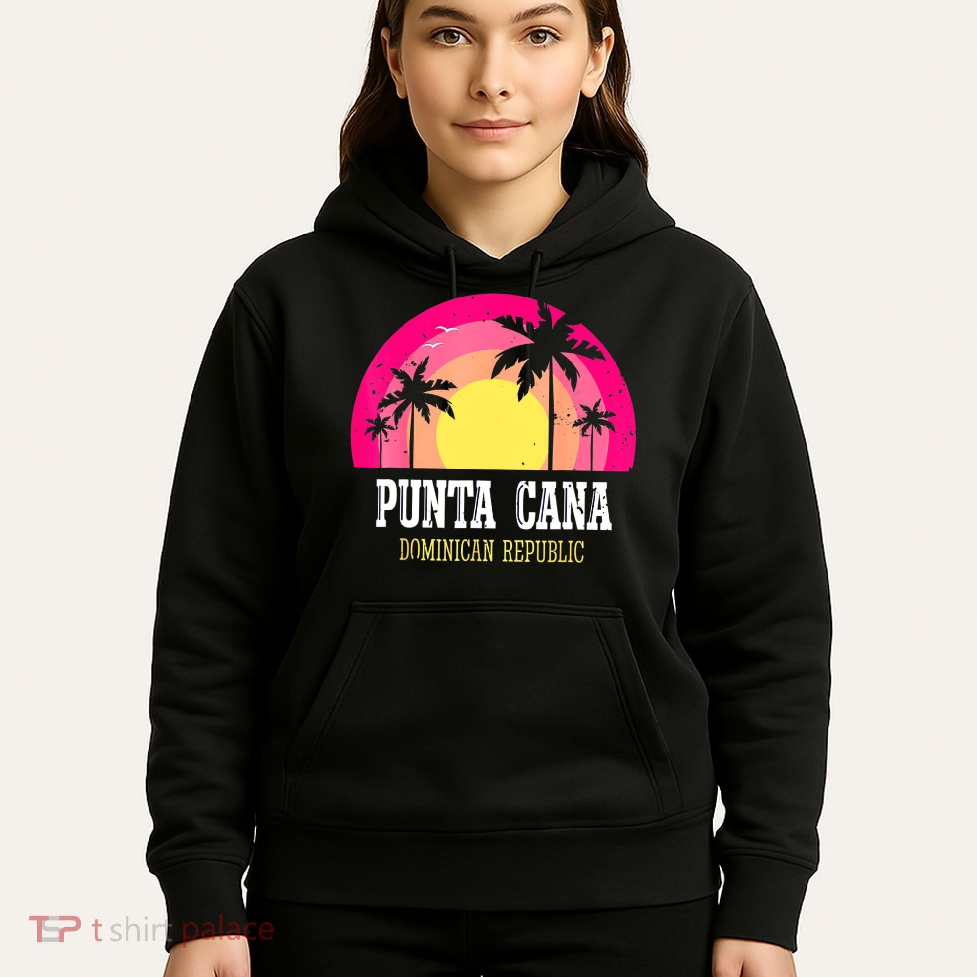 Punta Cana Vacation, Punta Cana Souvenirs Dominican Republic Hoodie