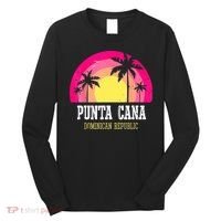 Punta Cana Vacation, Punta Cana Souvenirs Dominican Republic Long Sleeve Shirt thumb 0