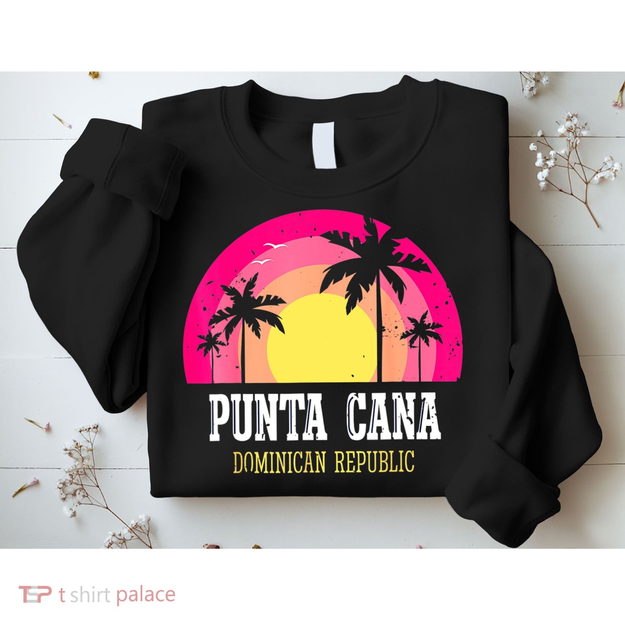 Punta Cana Vacation, Punta Cana Souvenirs Dominican Republic Sweatshirt