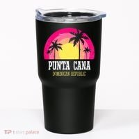 Punta Cana Vacation, Punta Cana Souvenirs Dominican Republic Tumbler thumb 0