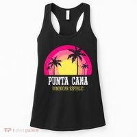 Punta Cana Vacation, Punta Cana Souvenirs Dominican Republic Women's Tank Top thumb 0