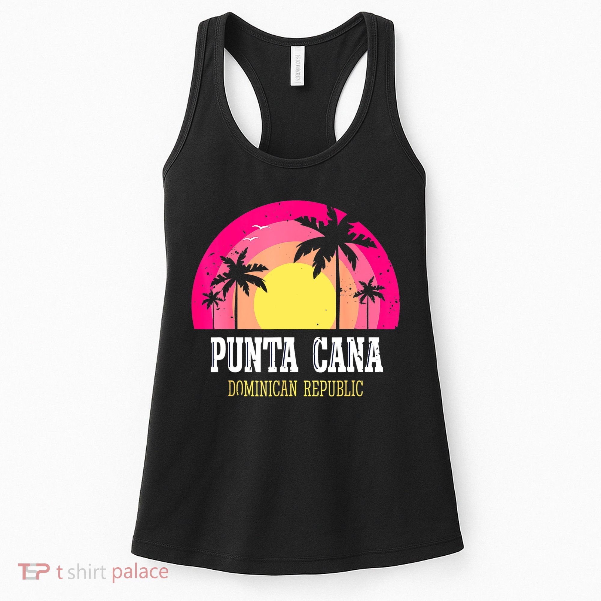 Punta Cana Vacation, Punta Cana Souvenirs Dominican Republic Women's Tank Top