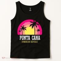 Punta Cana Vacation, Punta Cana Souvenirs Dominican Republic Tank Top thumb 2