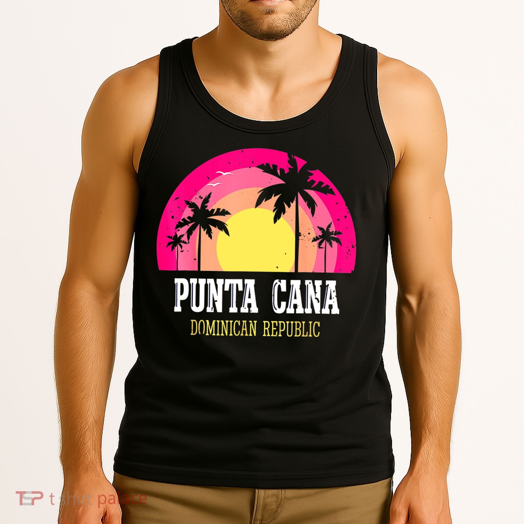 Punta Cana Vacation, Punta Cana Souvenirs Dominican Republic Tank Top