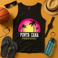 Punta Cana Vacation, Punta Cana Souvenirs Dominican Republic Tank Top thumb 4