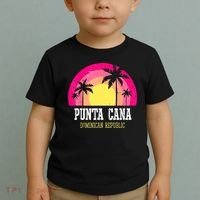 Punta Cana Vacation, Punta Cana Souvenirs Dominican Republic Toddler T-Shirt thumb 2