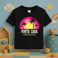 Punta Cana Vacation, Punta Cana Souvenirs Dominican Republic Toddler T-Shirt thumb 3