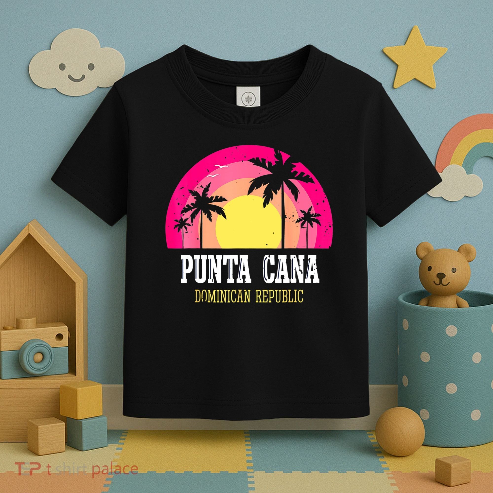 Punta Cana Vacation, Punta Cana Souvenirs Dominican Republic Toddler T-Shirt