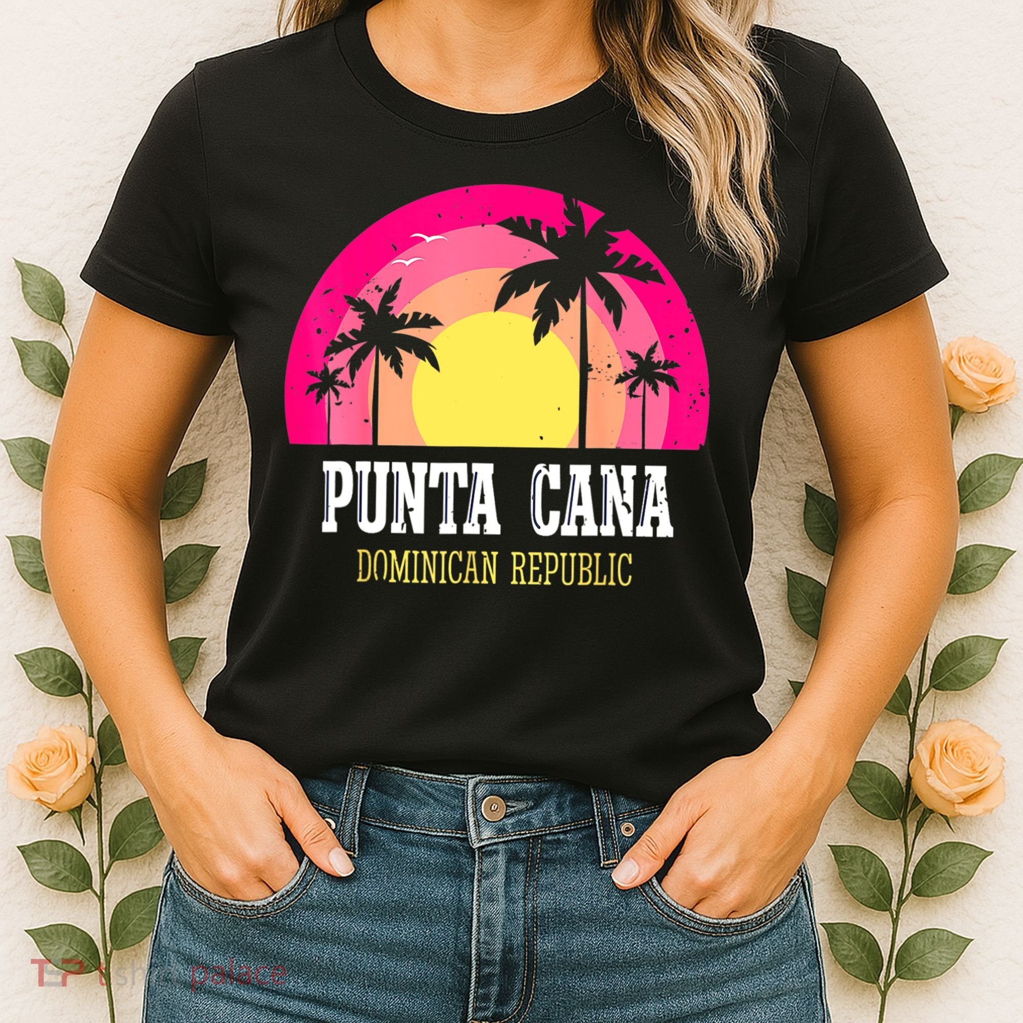 Punta Cana Vacation, Punta Cana Souvenirs Dominican Republic Women's T-Shirt
