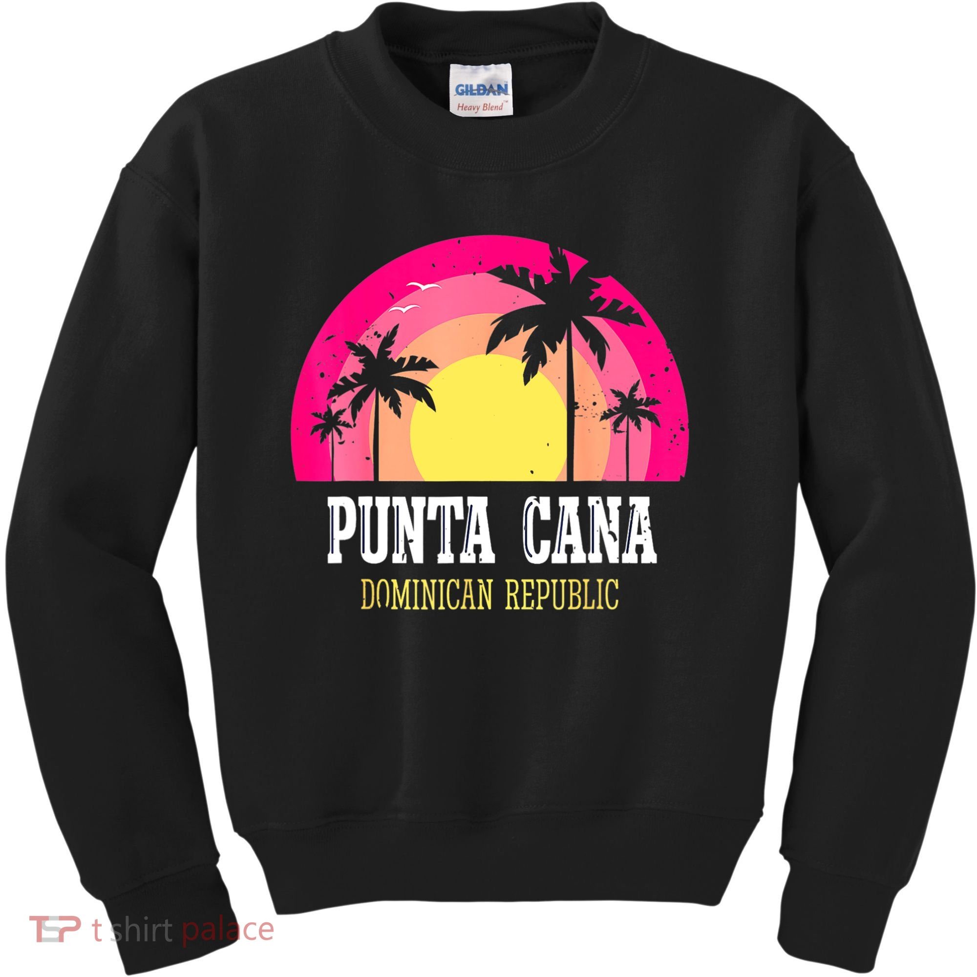 Punta Cana Vacation, Punta Cana Souvenirs Dominican Republic Kids Sweatshirt