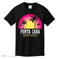 Punta Cana Vacation, Punta Cana Souvenirs Dominican Republic Kids T-Shirt thumb 0