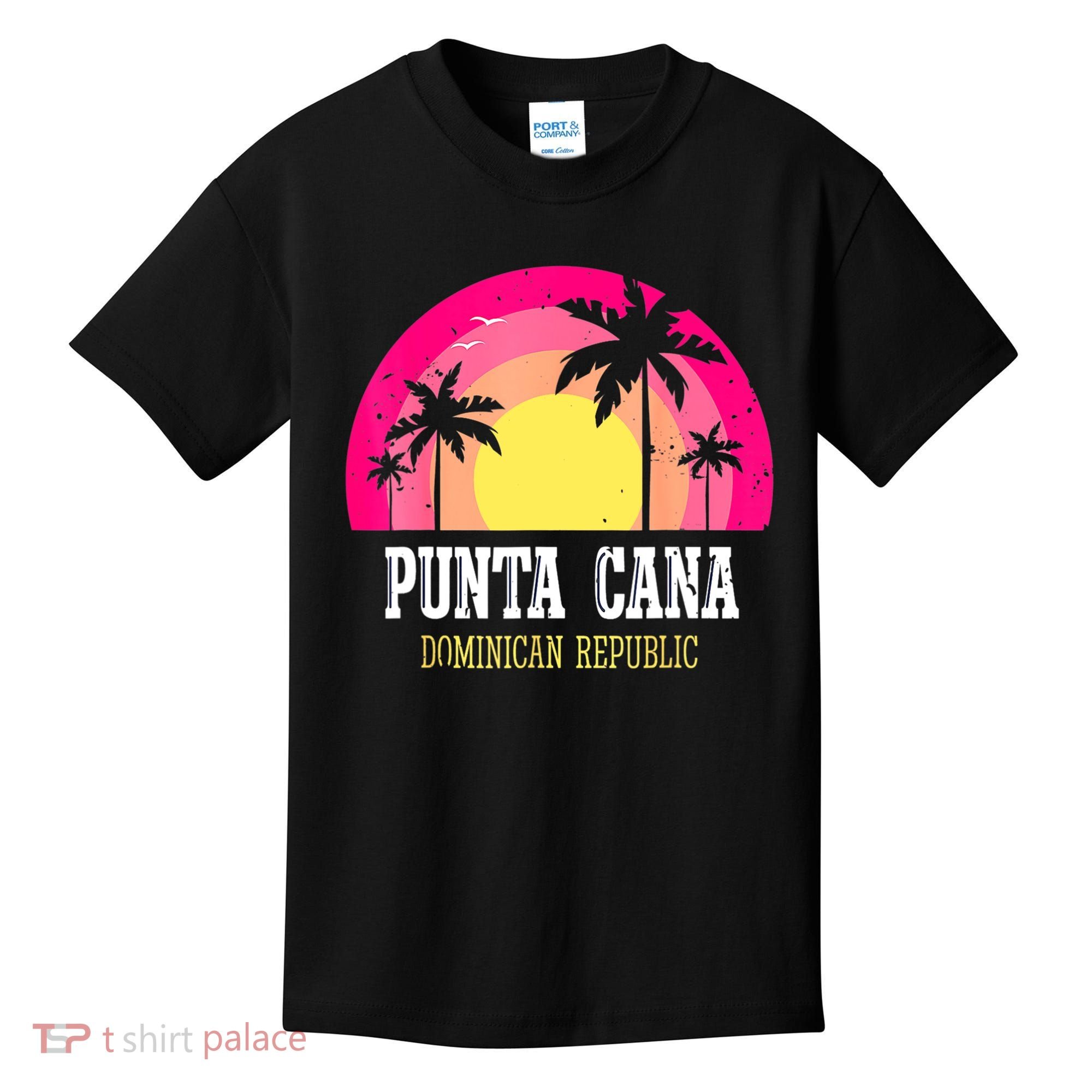 Punta Cana Vacation, Punta Cana Souvenirs Dominican Republic Kids T-Shirt