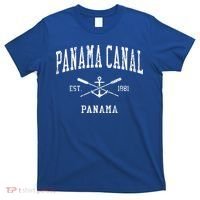 Panama Canal Vintage Sports T-Shirt thumb 0