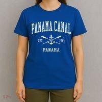 Panama Canal Vintage Sports T-Shirt thumb 4
