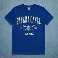 Panama Canal Vintage Sports T-Shirt thumb 5