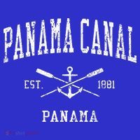 Panama Canal Vintage Sports T-Shirt thumb 7