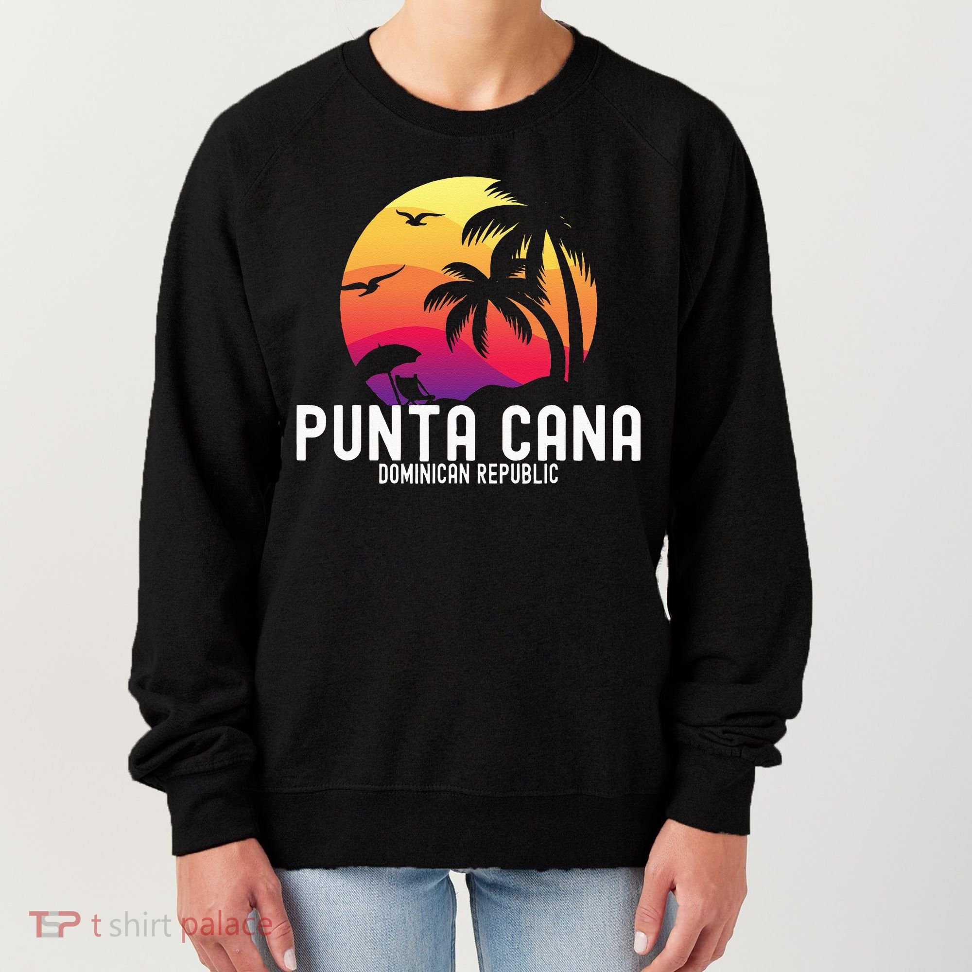 Punta Cana Vacation Punta Cana Souvenirs Dominican Republic Women's Sweatshirt