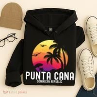 Punta Cana Vacation Punta Cana Souvenirs Dominican Republic Hoodie thumb 4