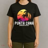 Punta Cana Vacation Punta Cana Souvenirs Dominican Republic T-Shirt thumb 4