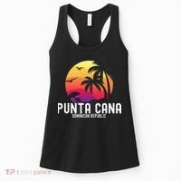 Punta Cana Vacation Punta Cana Souvenirs Dominican Republic Women's Tank Top thumb 0