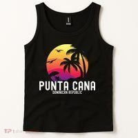 Punta Cana Vacation Punta Cana Souvenirs Dominican Republic Tank Top thumb 2
