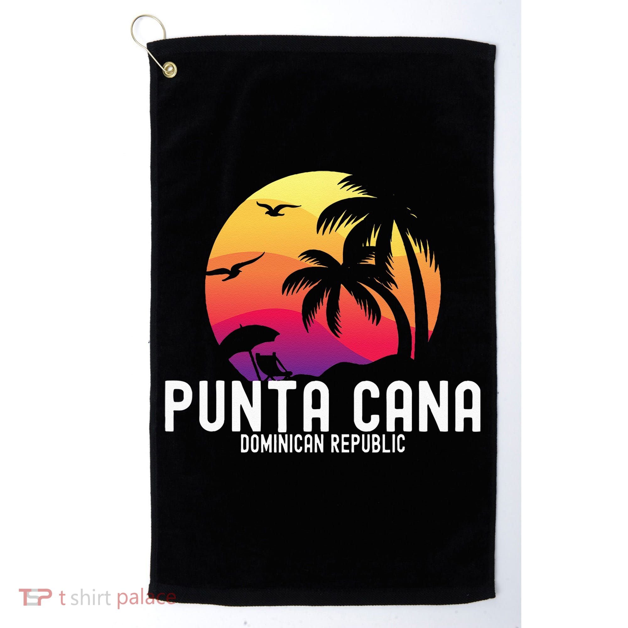 Punta Cana Vacation Punta Cana Souvenirs Dominican Republic Golf Towel