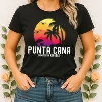 Punta Cana Vacation Punta Cana Souvenirs Dominican Republic Women's T-Shirt thumb 2