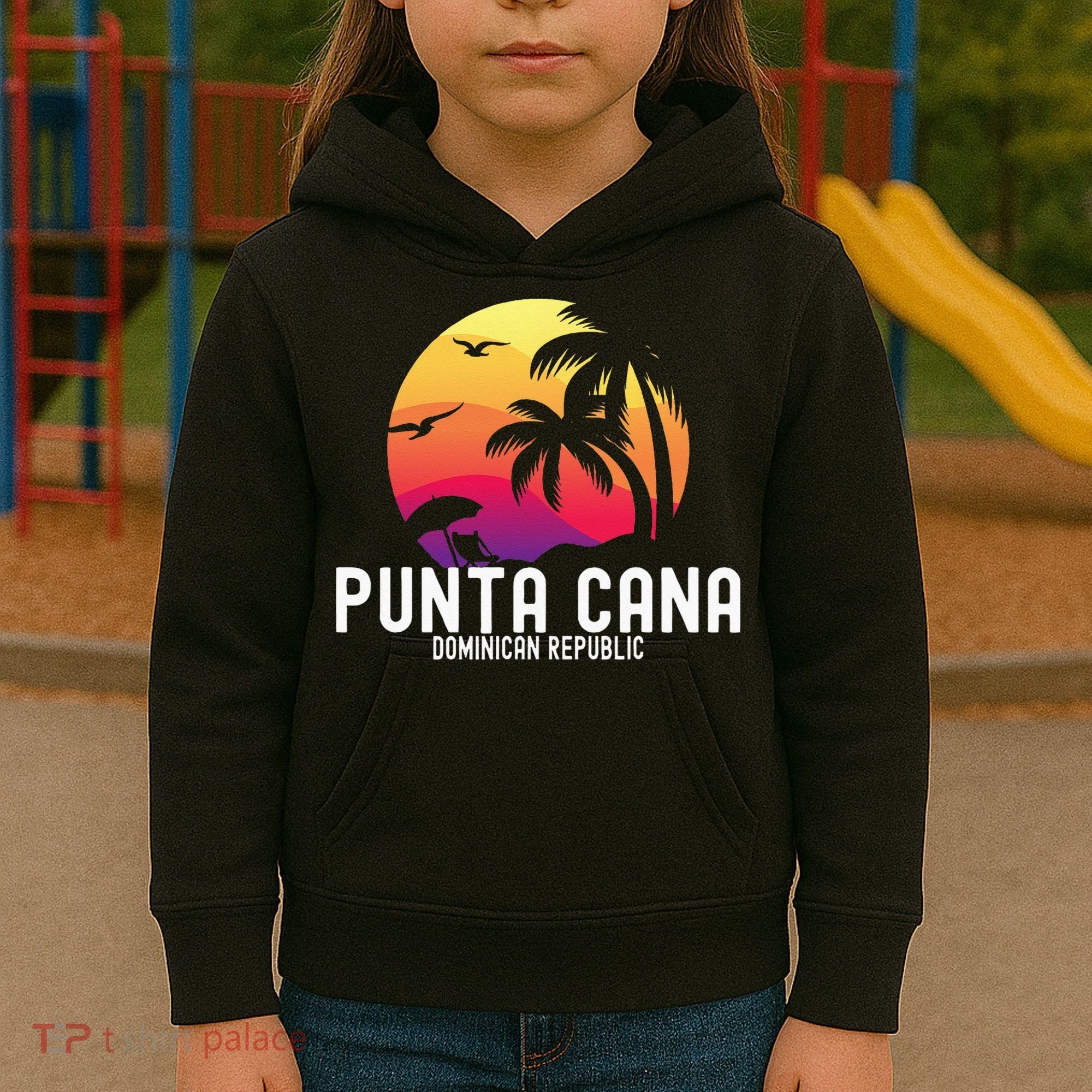 Punta Cana Vacation Punta Cana Souvenirs Dominican Republic Kids Hoodie