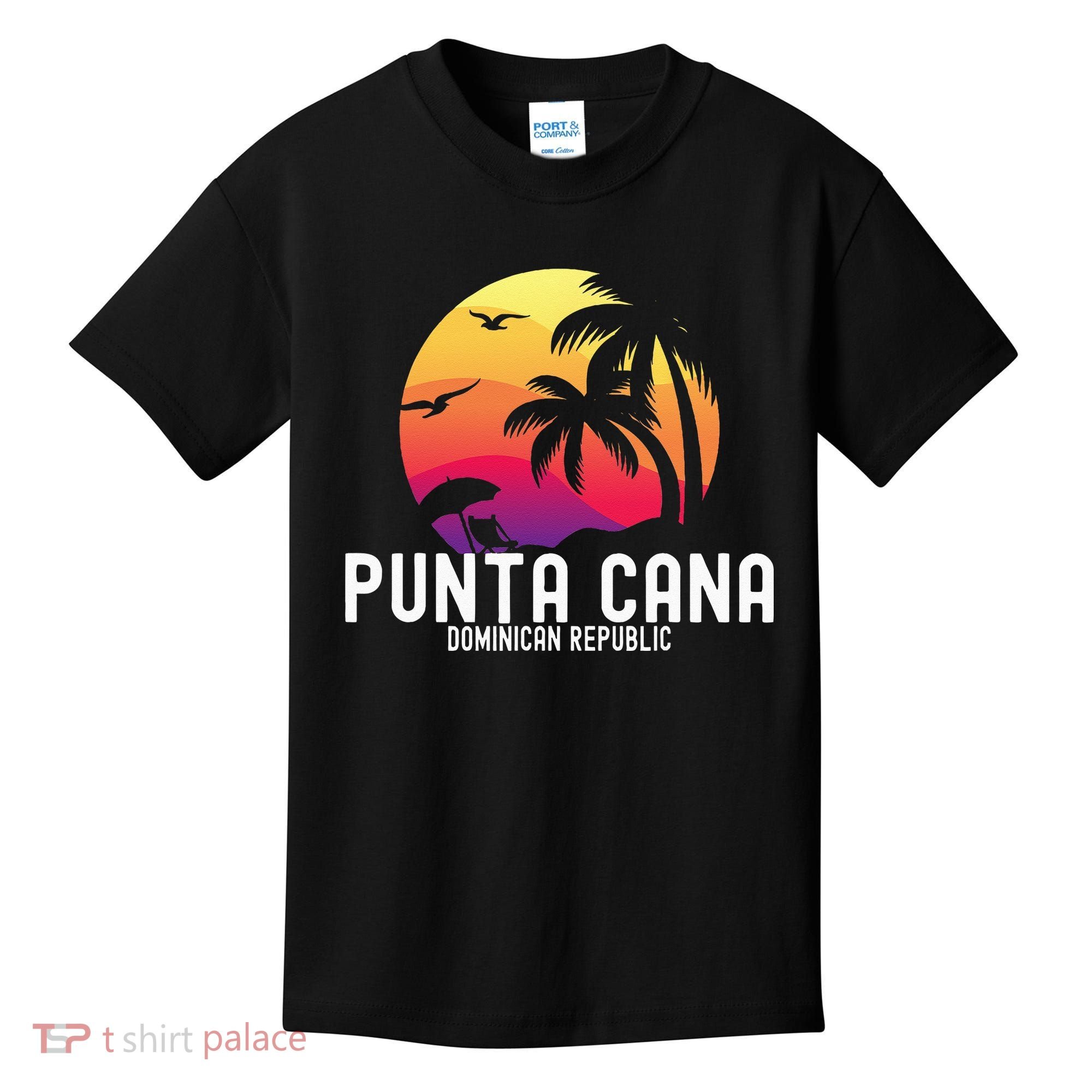 Punta Cana Vacation Punta Cana Souvenirs Dominican Republic Kids T-Shirt