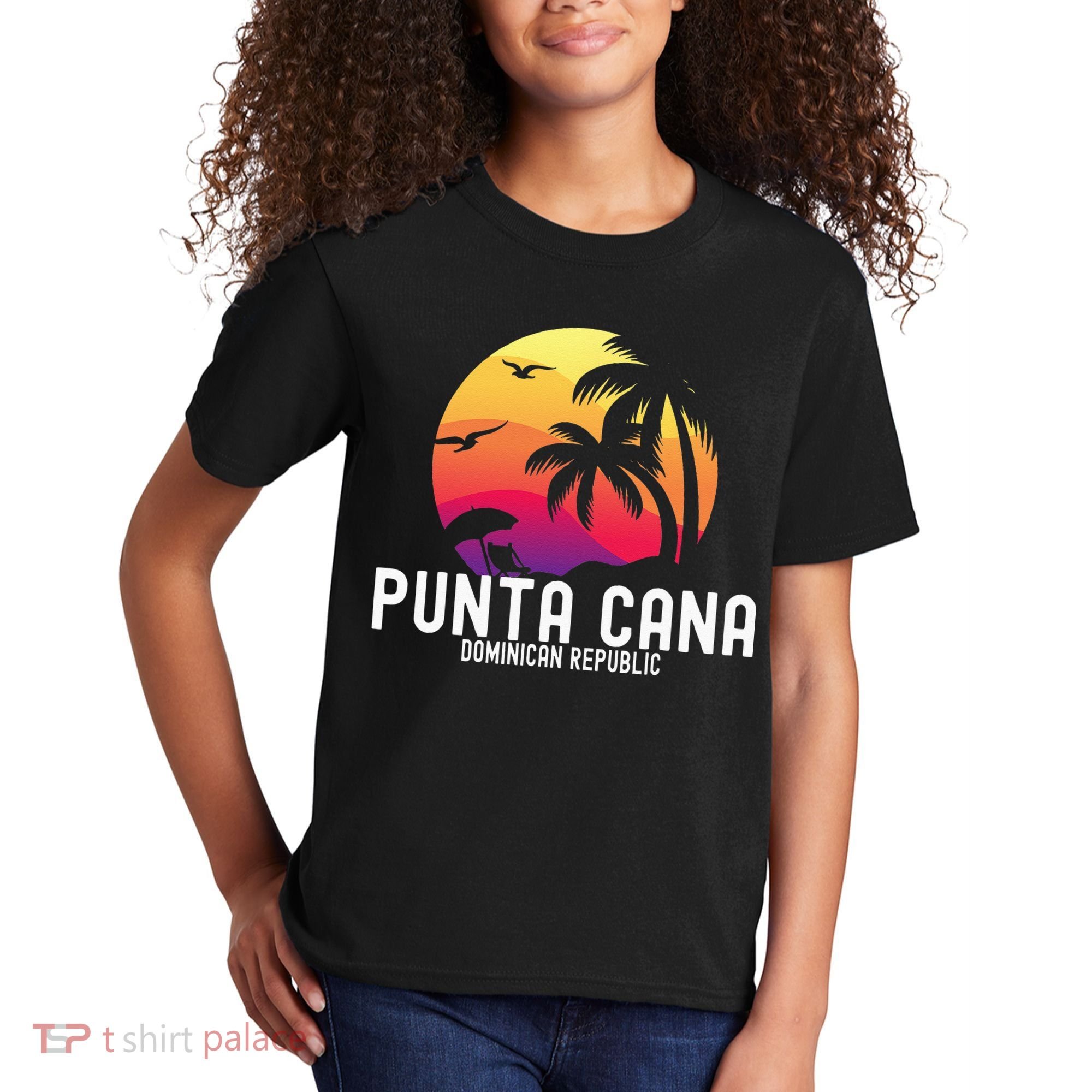 Punta Cana Vacation Punta Cana Souvenirs Dominican Republic Kids T-Shirt