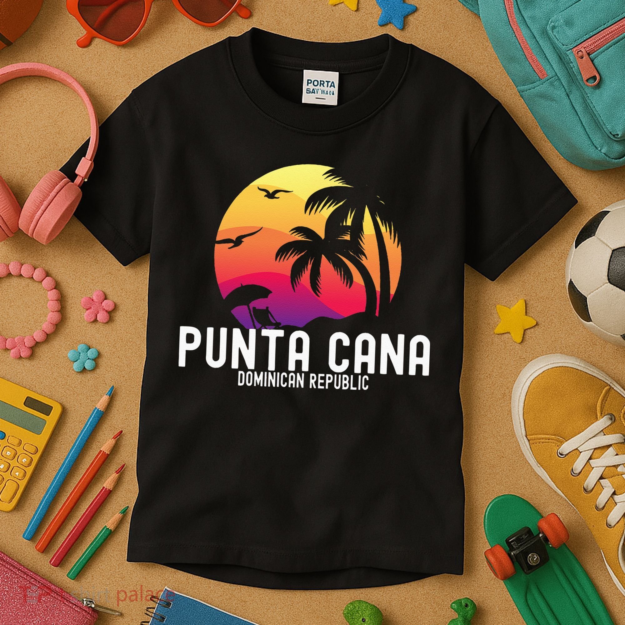 Punta Cana Vacation Punta Cana Souvenirs Dominican Republic Kids T-Shirt