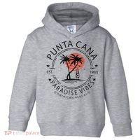 Punta Cana Vacation Dominican Republic Summer Paradise Toddler Hoodie thumb 0