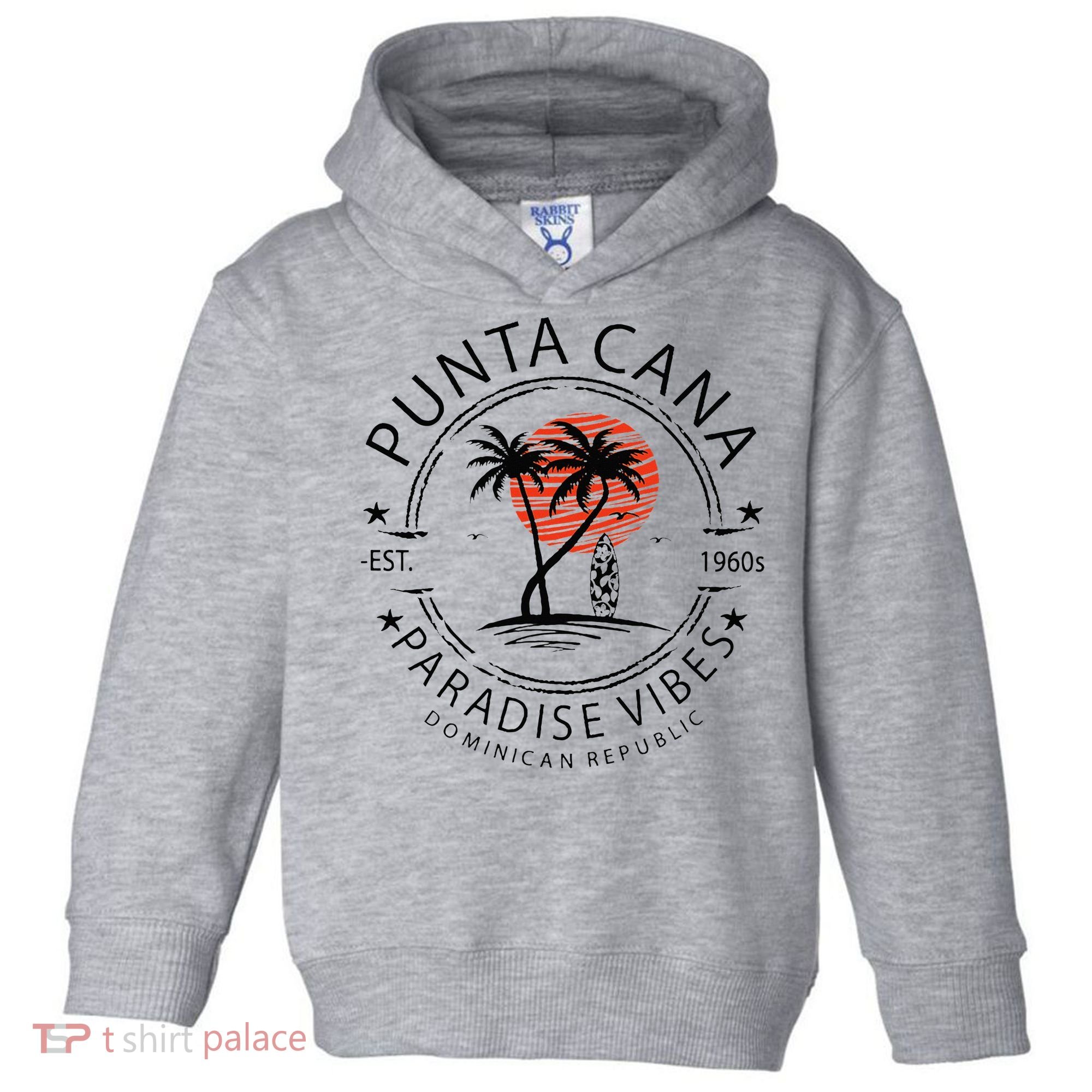Punta Cana Vacation Dominican Republic Summer Paradise Toddler Hoodie