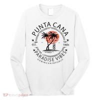 Punta Cana Vacation Dominican Republic Summer Paradise Long Sleeve Shirt thumb 0