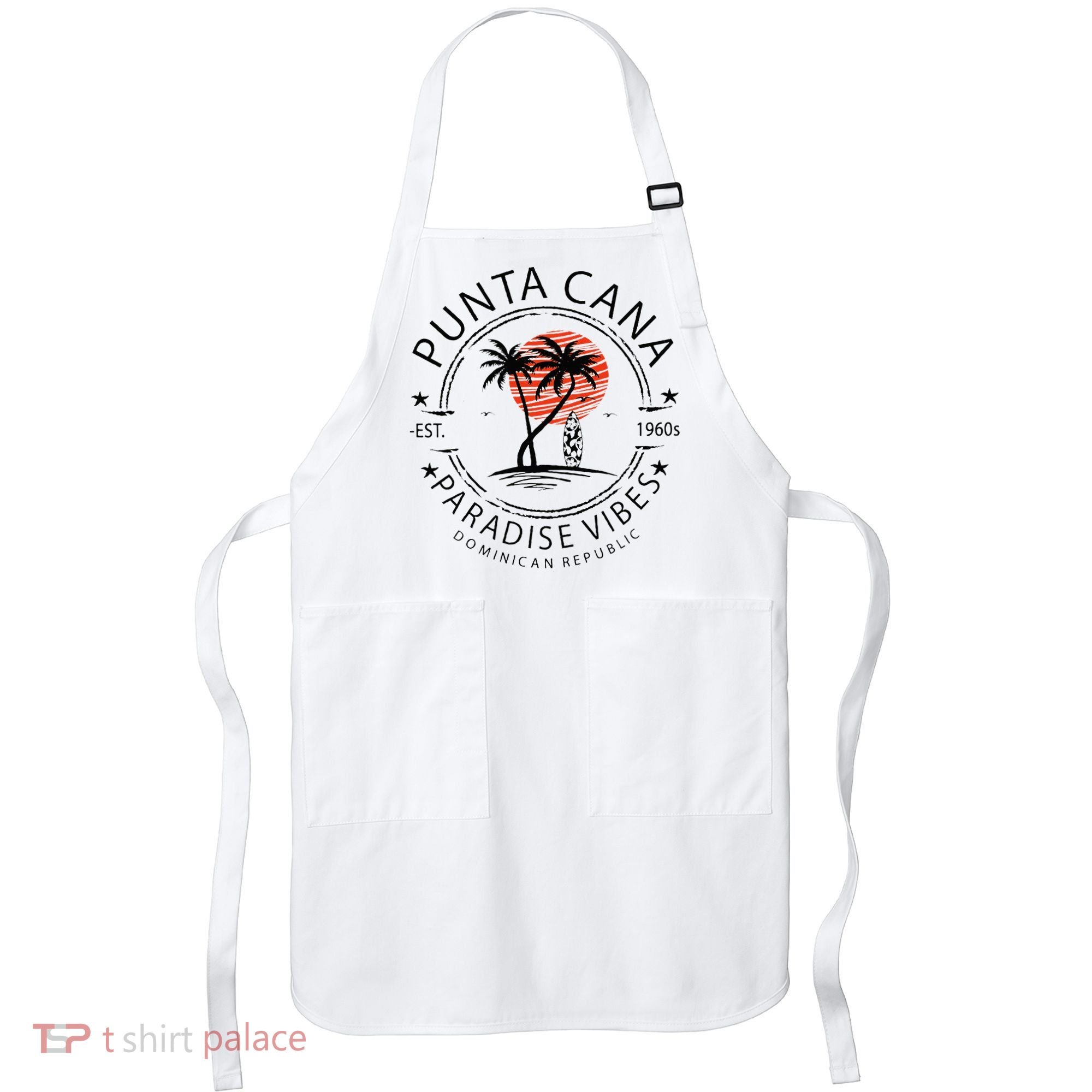 Punta Cana Vacation Dominican Republic Summer Paradise Apron