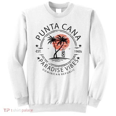 Punta Cana Vacation Dominican Republic Summer Paradise Sweatshirt