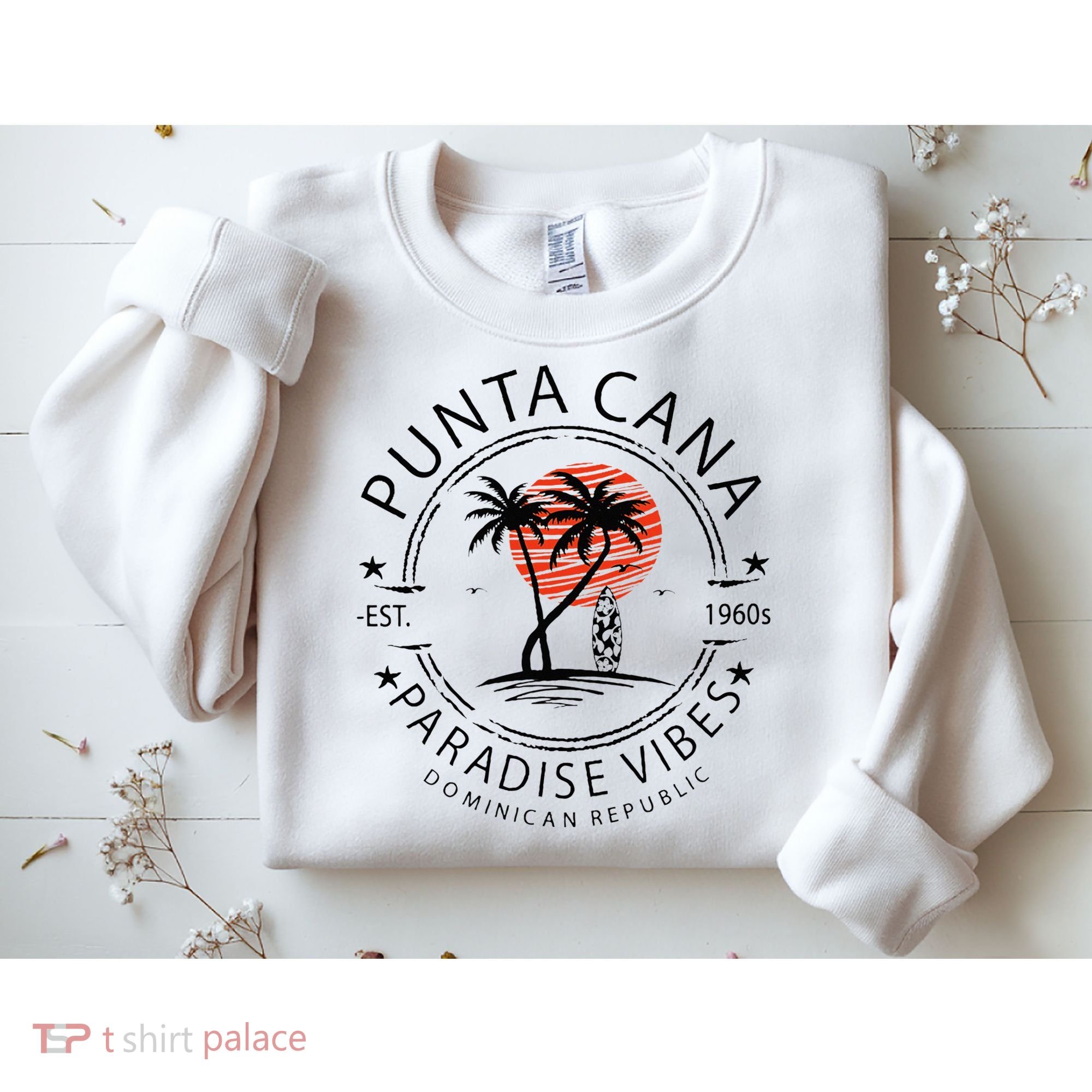Punta Cana Vacation Dominican Republic Summer Paradise Sweatshirt