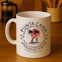 Punta Cana Vacation Dominican Republic Summer Paradise Coffee Mug thumb 4