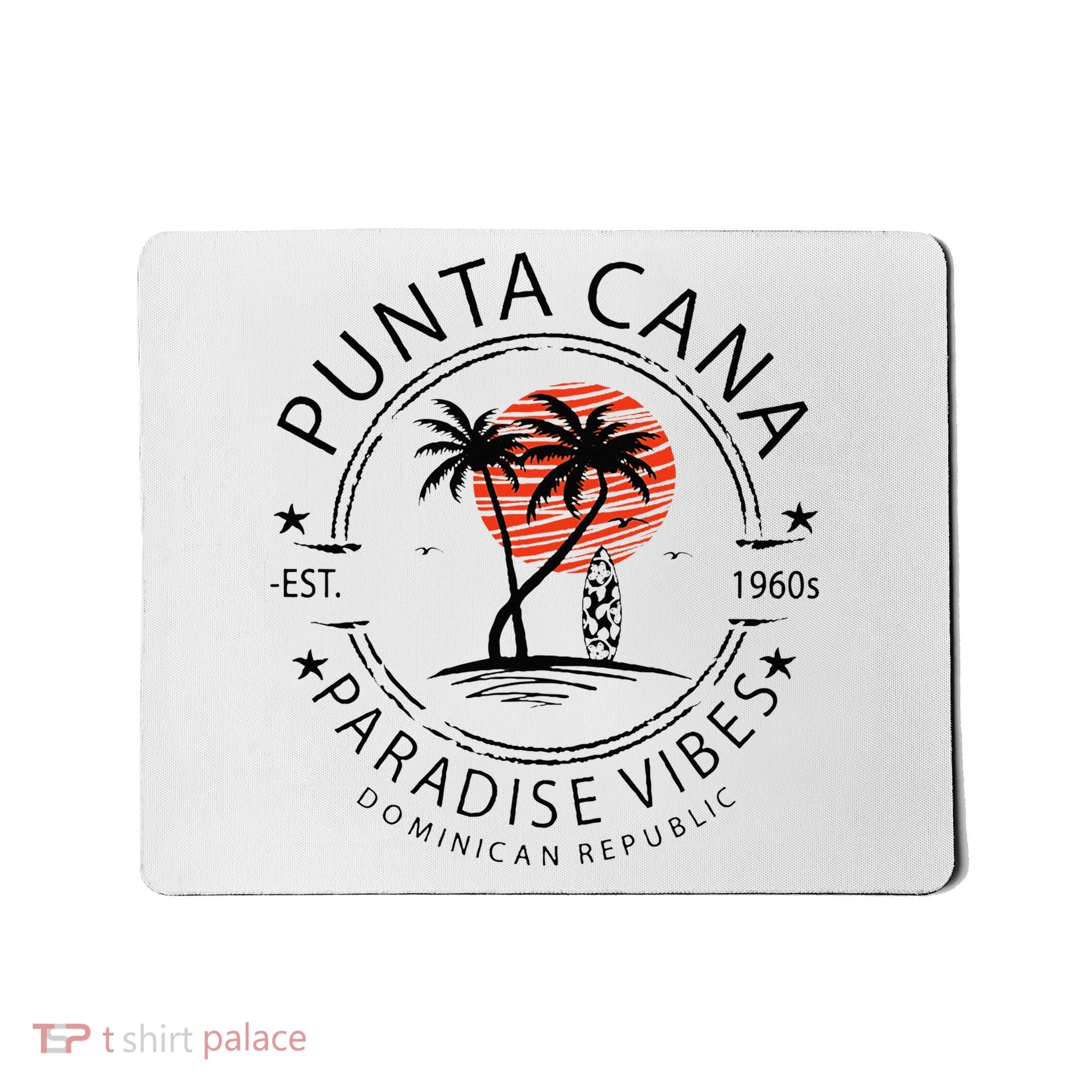Punta Cana Vacation Dominican Republic Summer Paradise Mousepad
