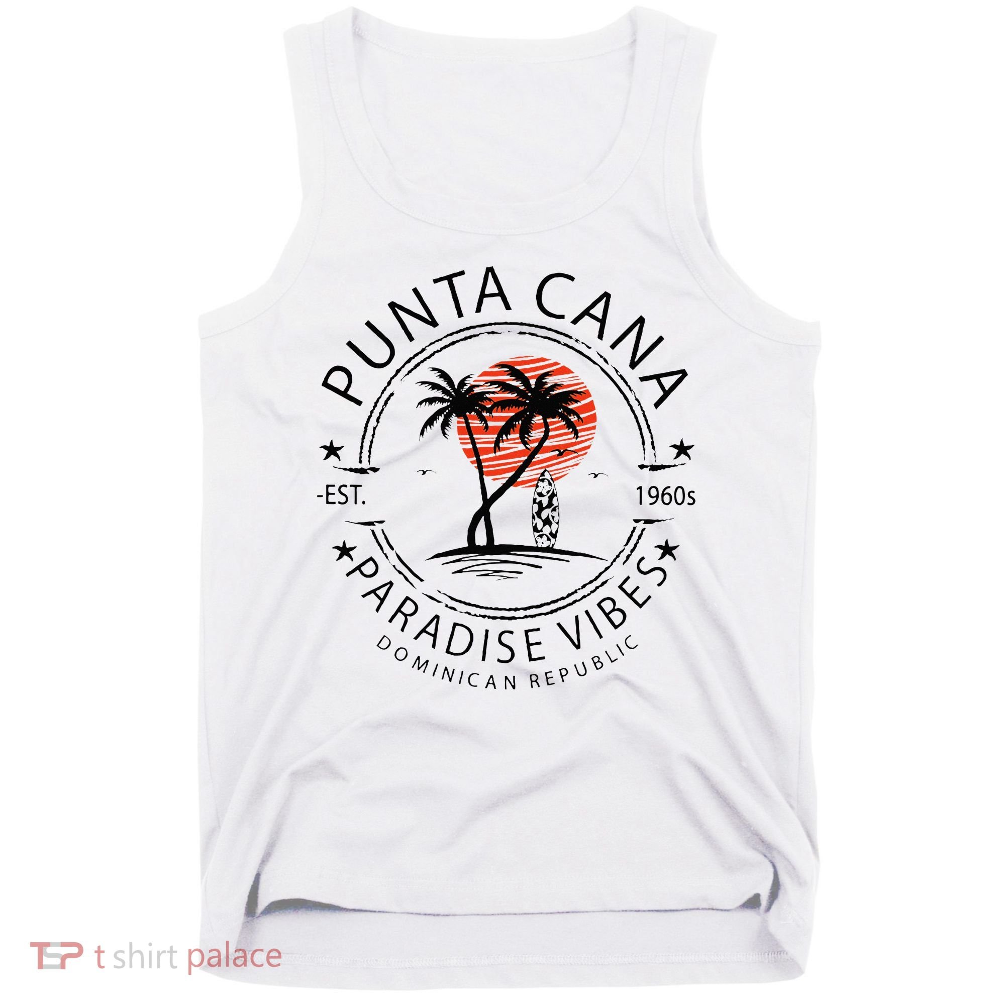 Punta Cana Vacation Dominican Republic Summer Paradise Tank Top