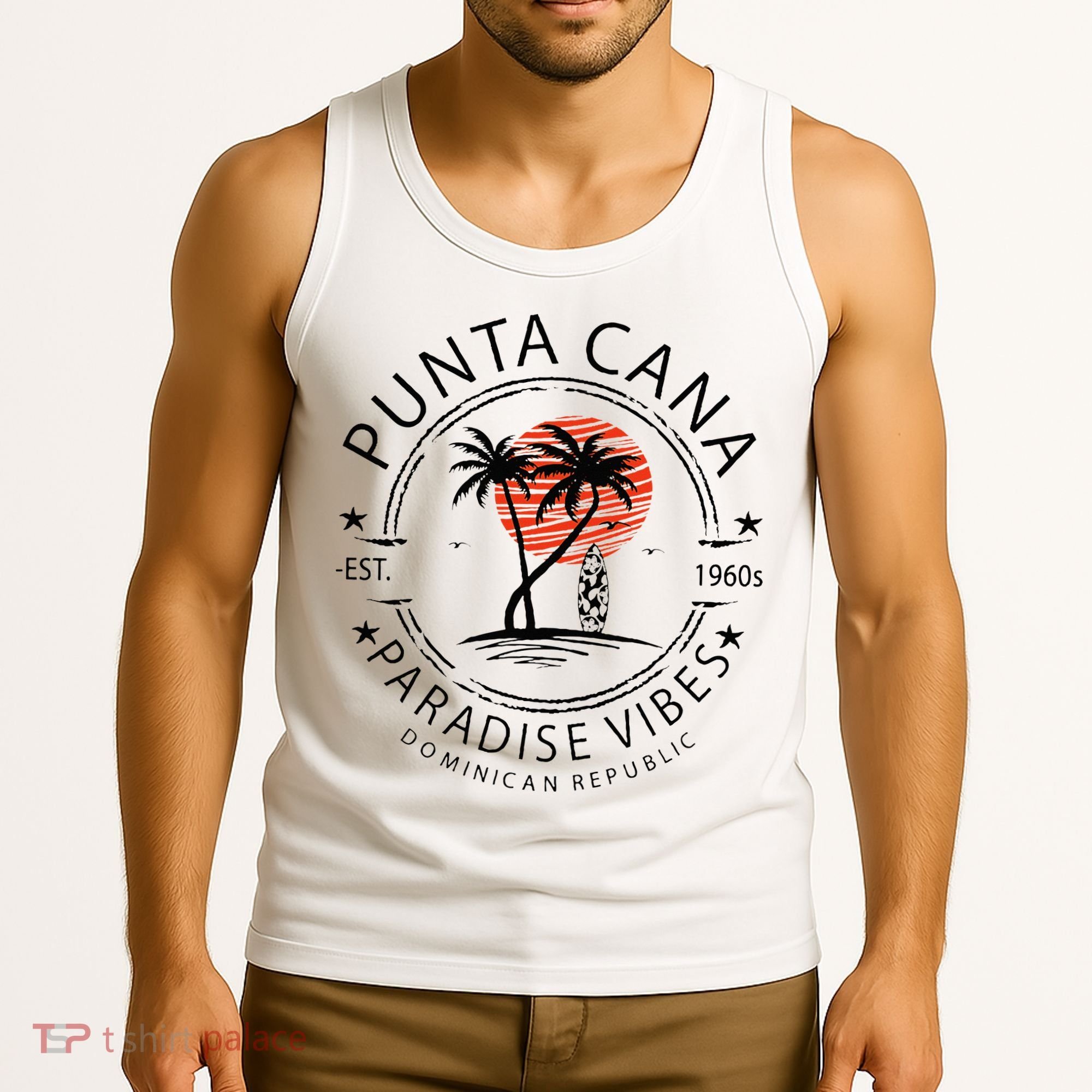 Punta Cana Vacation Dominican Republic Summer Paradise Tank Top