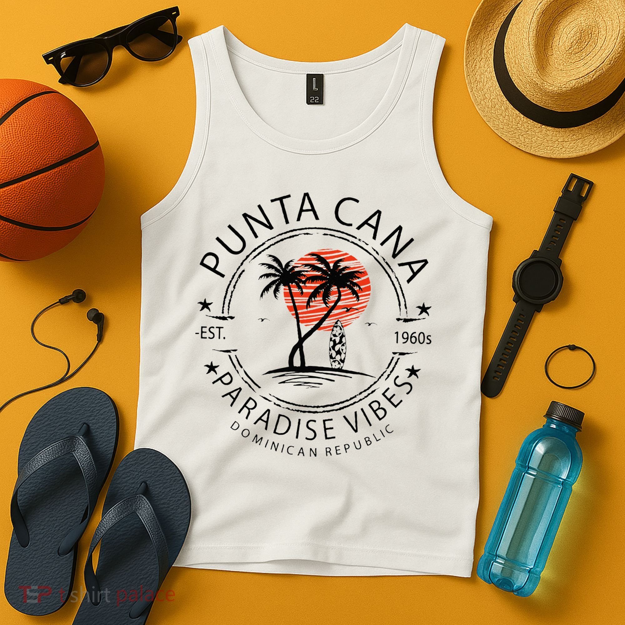 Punta Cana Vacation Dominican Republic Summer Paradise Tank Top