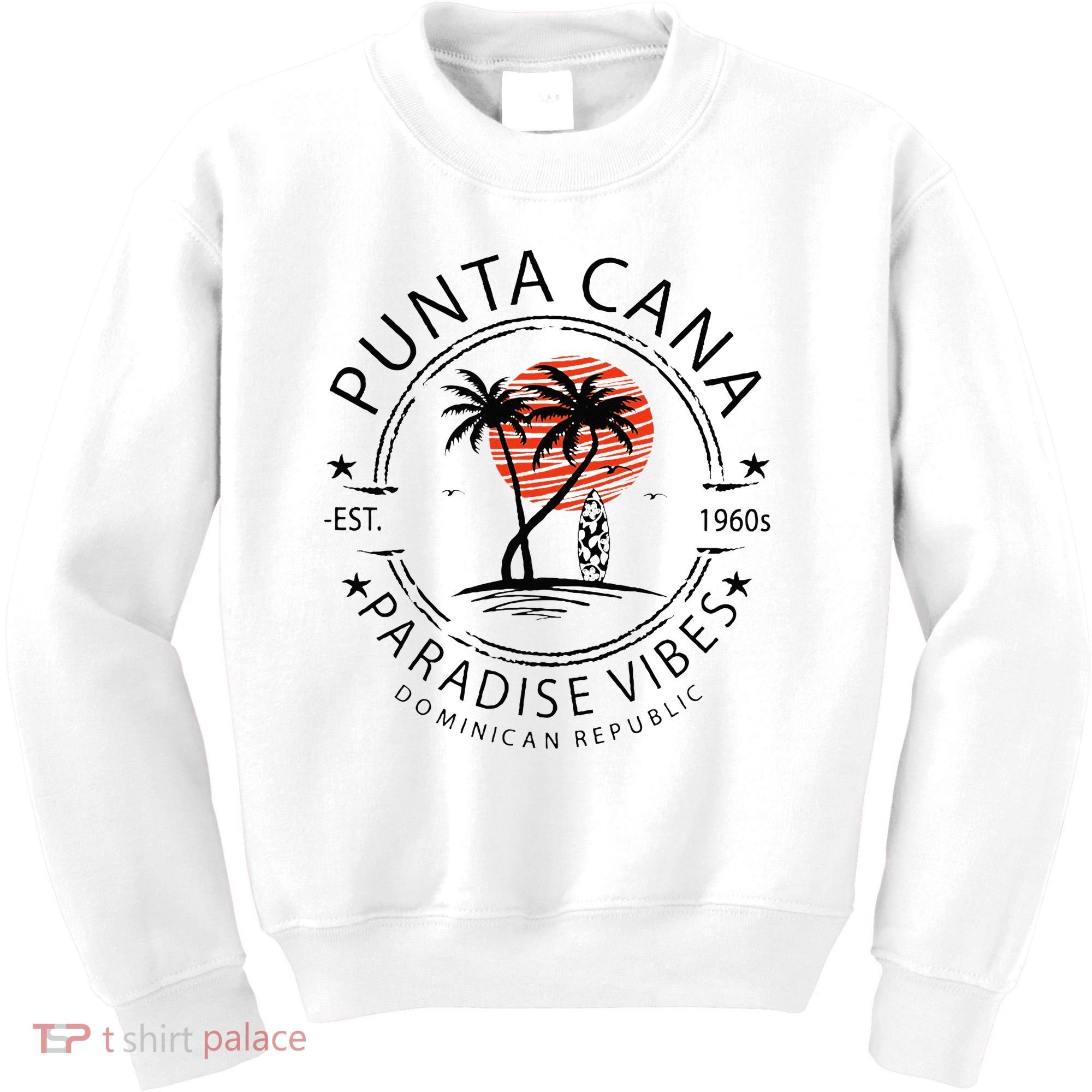 Punta Cana Vacation Dominican Republic Summer Paradise Kids Sweatshirt